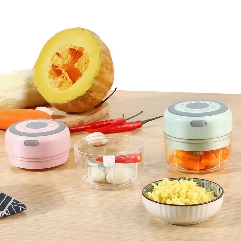 Portable Electric Garlic Masher Crusher and Chopper