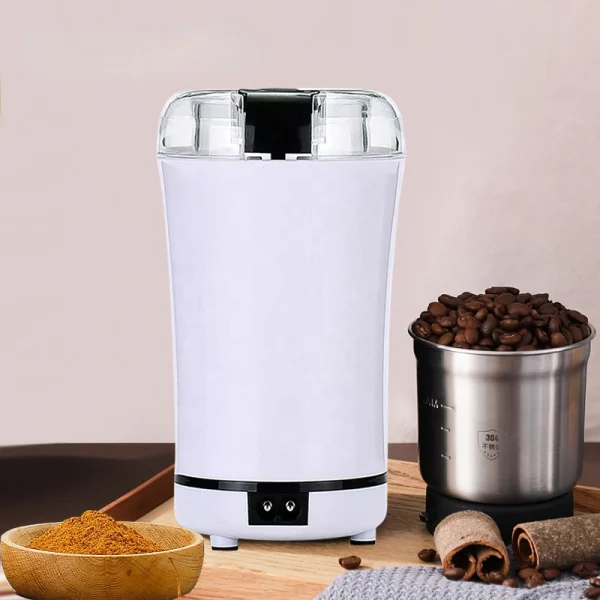 Stainless Portable Electric Coffee Bean Grinder Machine