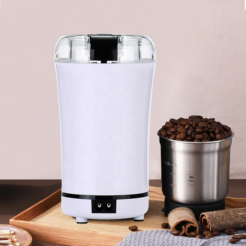 Stainless Portable Electric Coffee Bean Grinder Machine