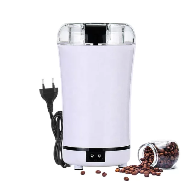 Stainless Portable Electric Coffee Bean Grinder Machine - Image 2