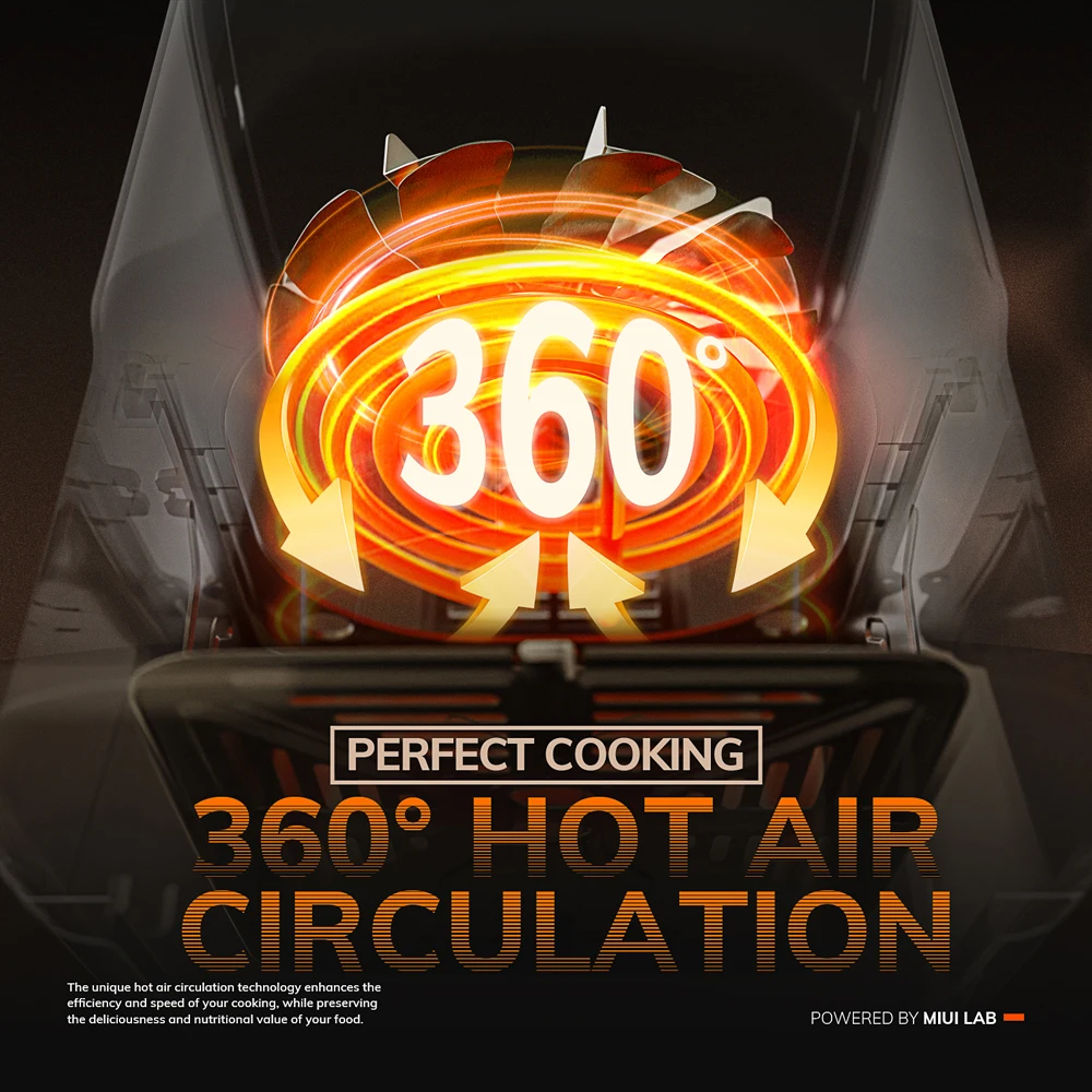 MIUI Electric Hot Fryer Oven - 5L