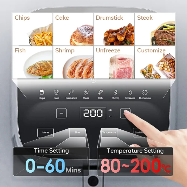 MIUI Electric Hot Fryer Oven - 5L - Image 2