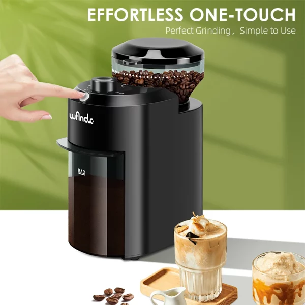 Wancle Electric Adjustable Coffee Bean Grinder - Image 5