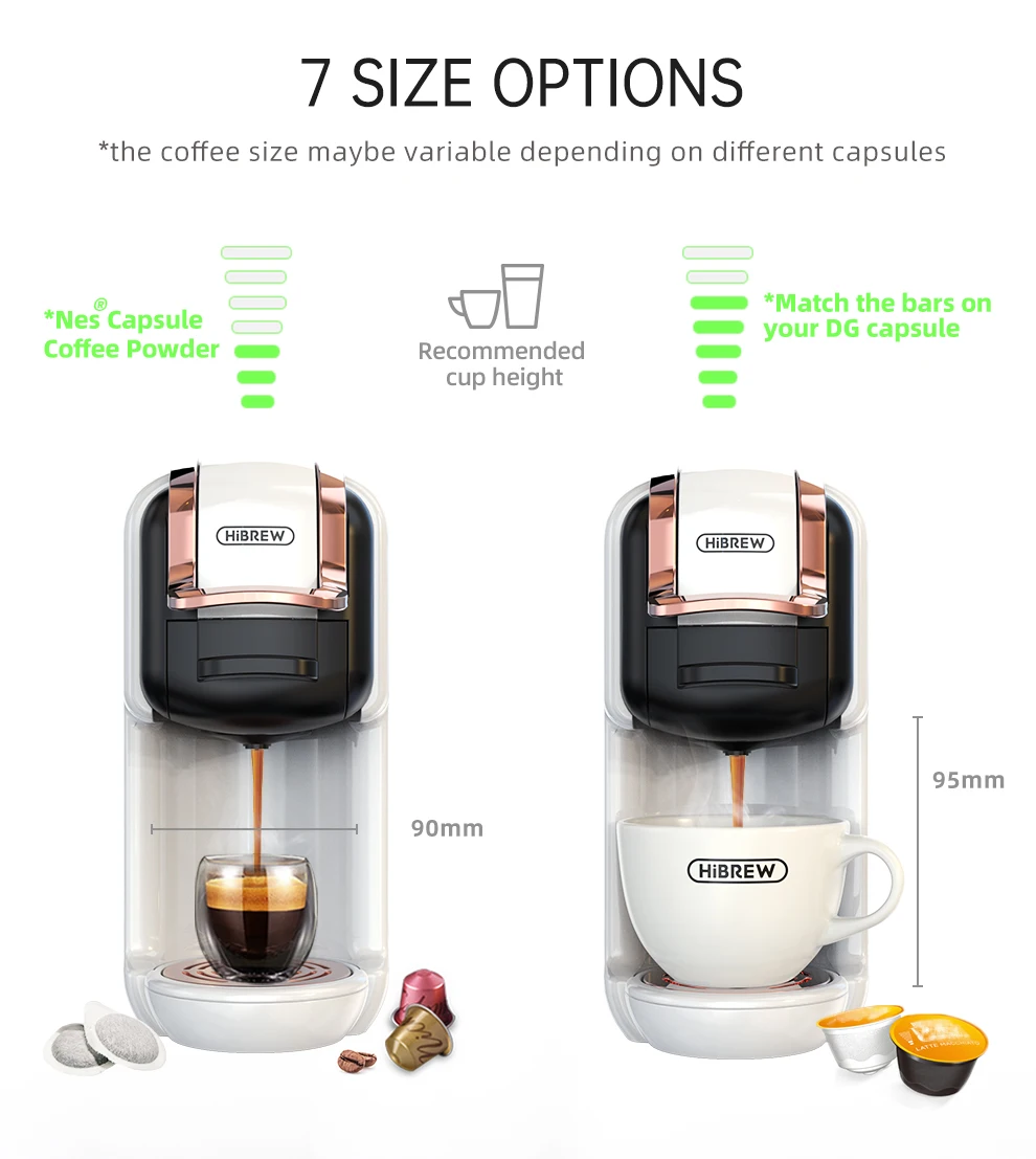 Hot/Cold Multiple Capsule Coffee Machine