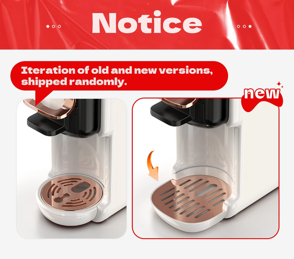 Hot/Cold Multiple Capsule Coffee Machine