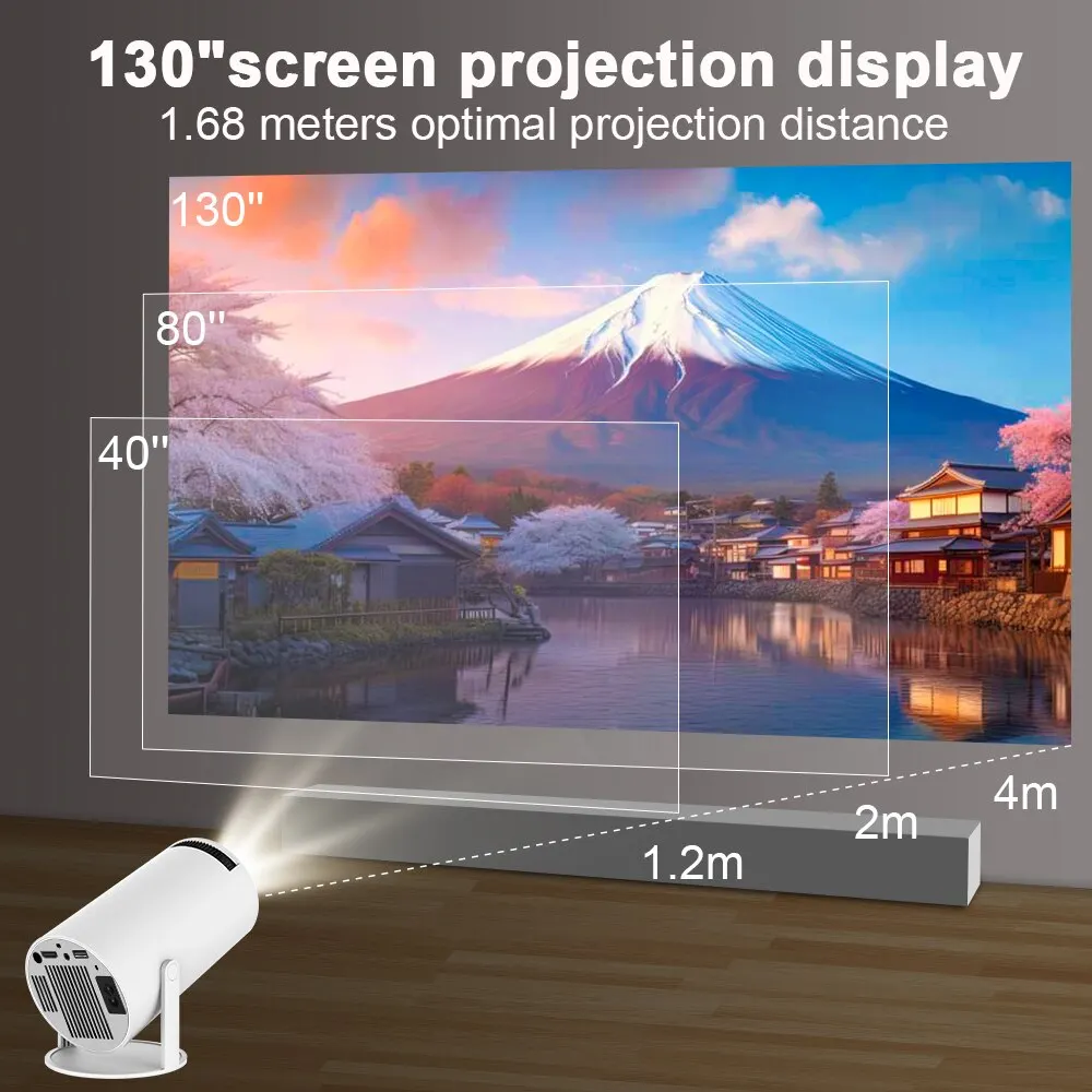 Magcubic Projector Hy300 4K Dual Wifi6