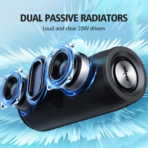 ZEALOT S51 Powerful Bluetooth Bass Speaker - Image 2