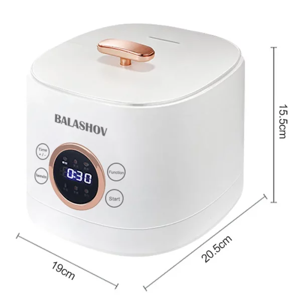 2L Multifunction Mini Electric Smart Rice Cooker - Image 6