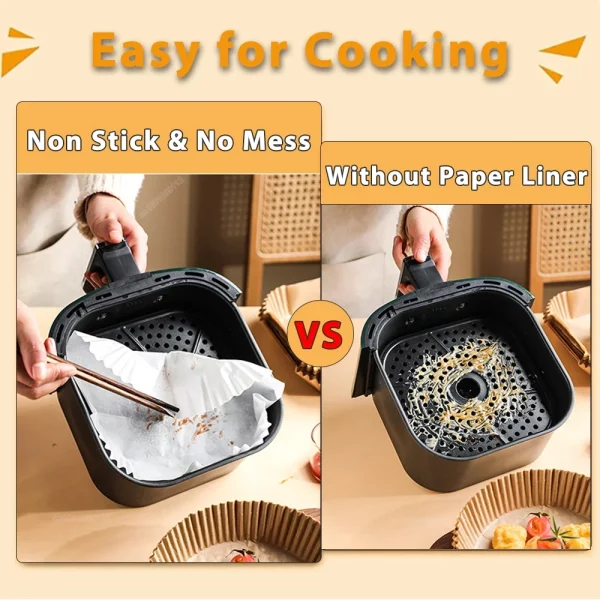 Air Fryer Disposable Non-Stick Paper - Image 2