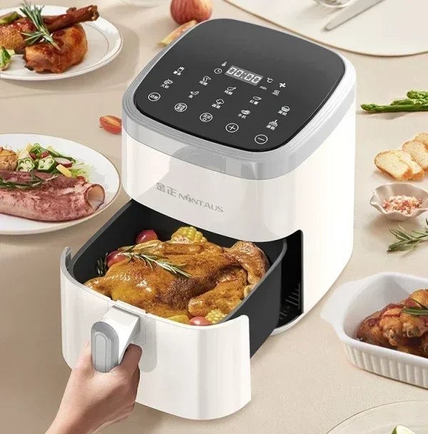 7L White Multi-Function Electric Air Fryer