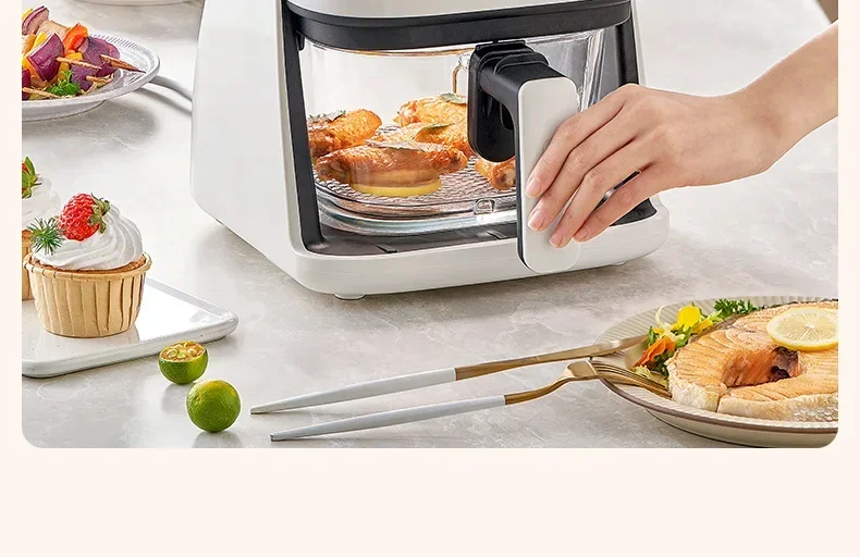 Wanmi 5L Multi-Function Spray Type Visible Air Fryer