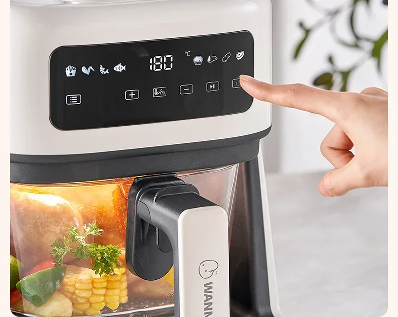 Wanmi 5L Multi-Function Spray Type Visible Air Fryer