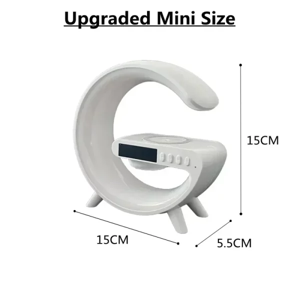 Multifunction Wireless iPhone Charger Pad Stand Speaker - Image 6