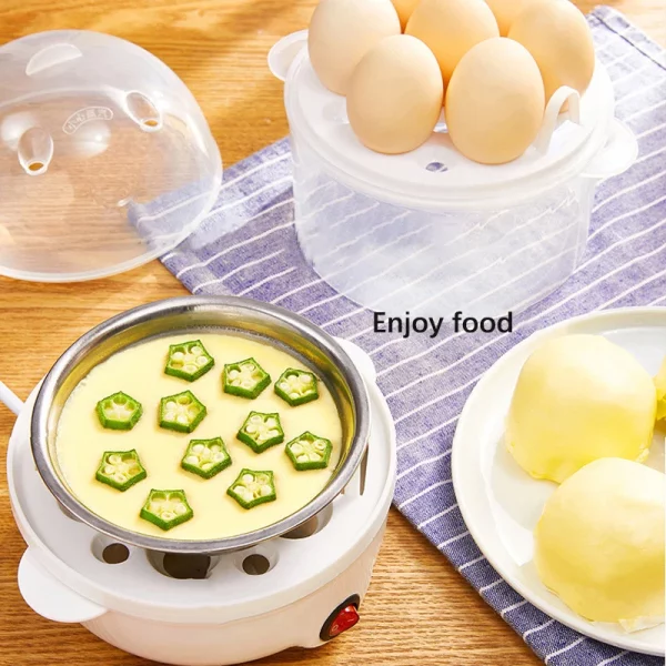 Multifunction Double Layers Steamer Cooker - Image 3