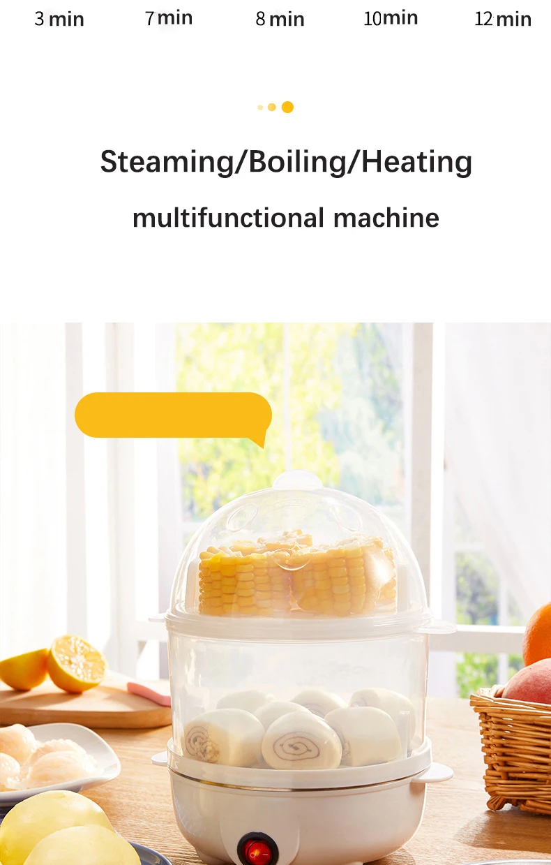 Multifunction Double Layers Steamer Cooker