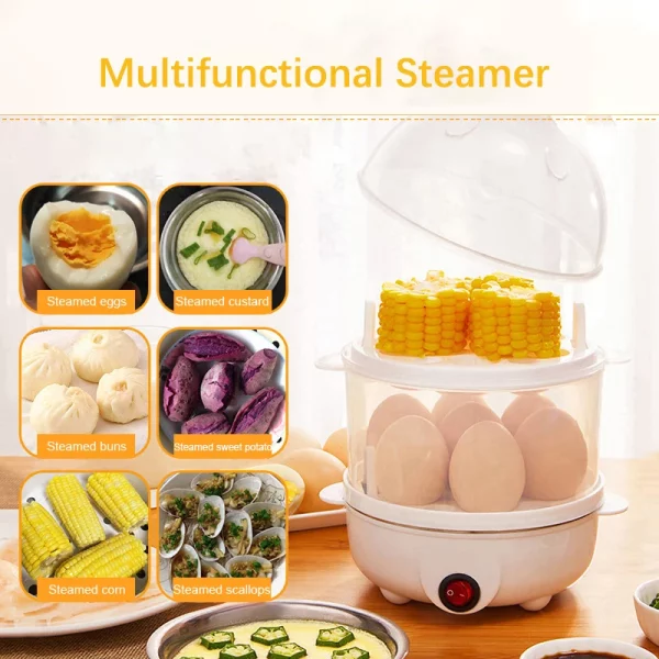 Multifunction Double Layers Steamer Cooker - Image 4